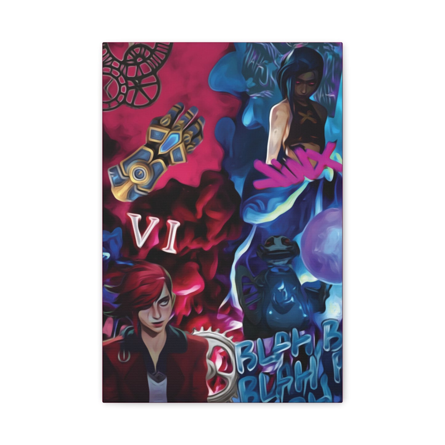 VI X JINX Arcane Canvas