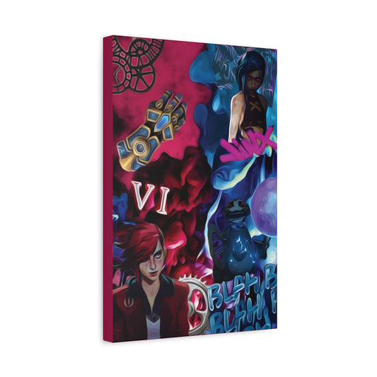 VI X JINX Arcane Canvas